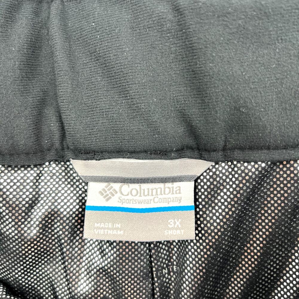 COLUMBIA Men's Bugaboo IV Insulated Snow Pants 3X Short Black Waterproof NWT - Picture 15 of 16